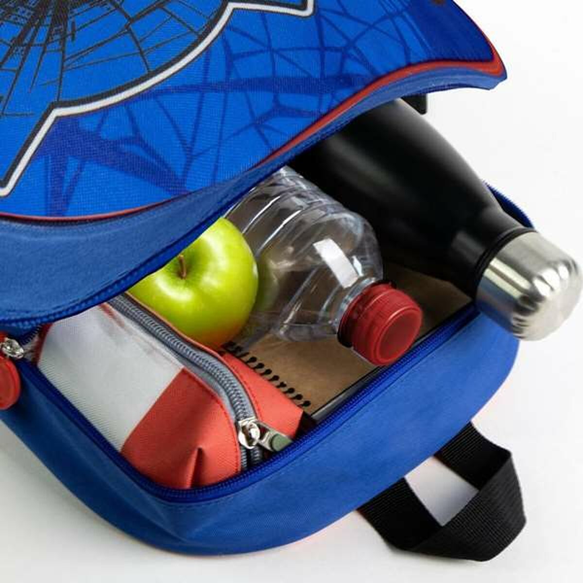 Mochila Escolar Spider-Man Azul escuro